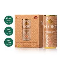 FLORA - GRAPEFRUIT GINGER HIGHBALL 10MG THC DRINK